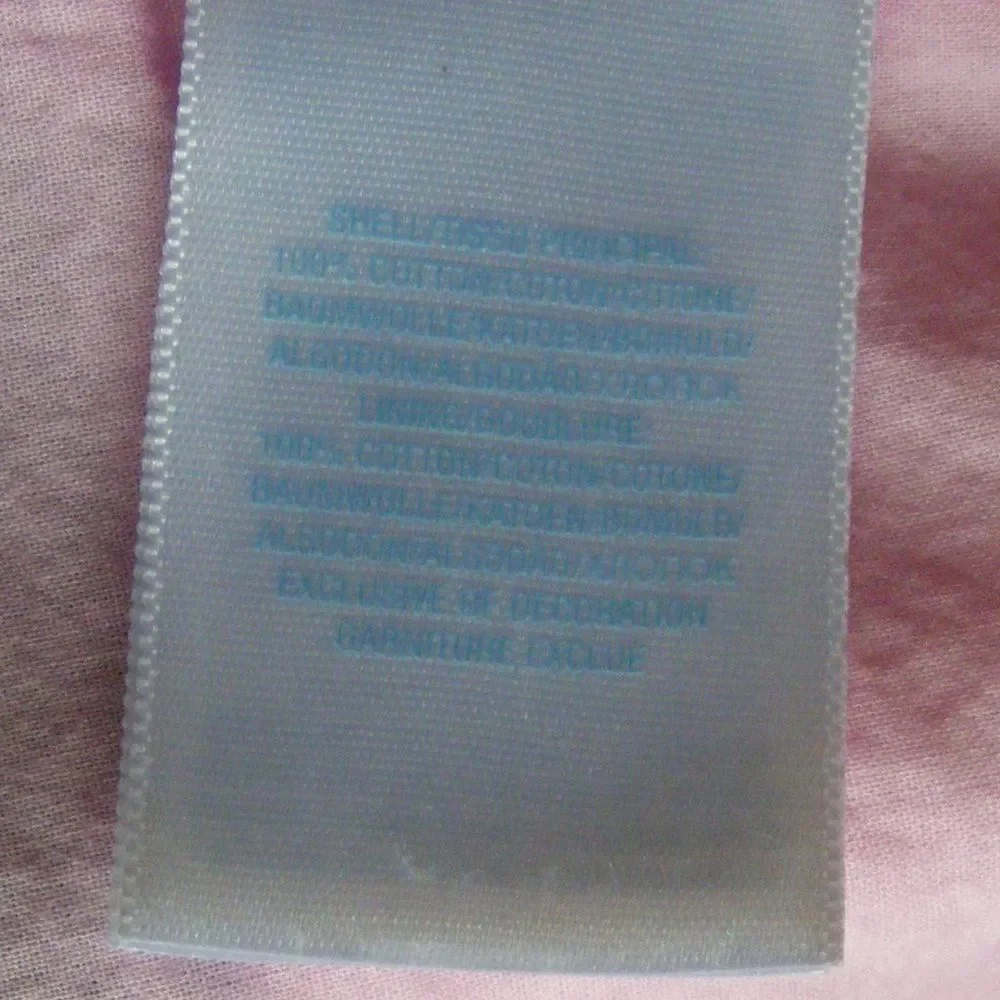 RALPH LAUREN Dress, 3M, Navy & Pink, Sleeveless, Taffeta, back buttons - Picture 7 of 7